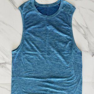 Blue Athletic Tank Top